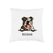 Englische Bulldogge - farbiger Hunderasse Kissenbezug-Tierisch-tolle Geschenke-Tierisch-tolle-Geschenke