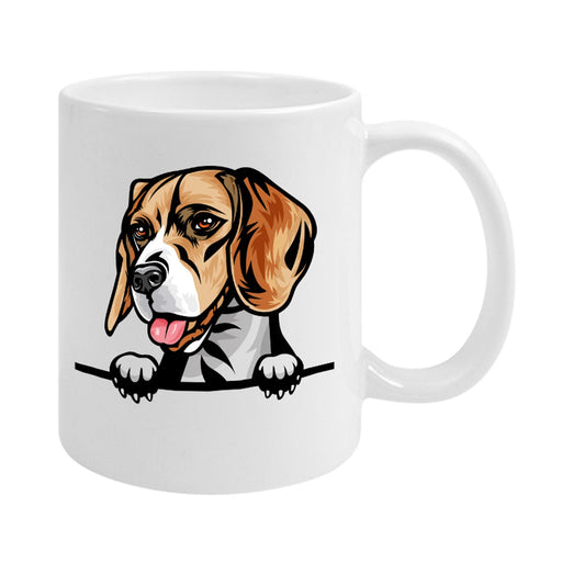 Beagle 2 - farbige Hunderasse Tasse-Tierisch-tolle Geschenke-Tierisch-tolle-Geschenke
