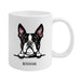 Boston Terrier - farbige Hunderasse Tasse-Tierisch-tolle Geschenke-Tierisch-tolle-Geschenke