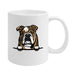 Englische Bulldogge 2 - farbige Hunderasse Tasse-Tierisch-tolle Geschenke-Tierisch-tolle-Geschenke