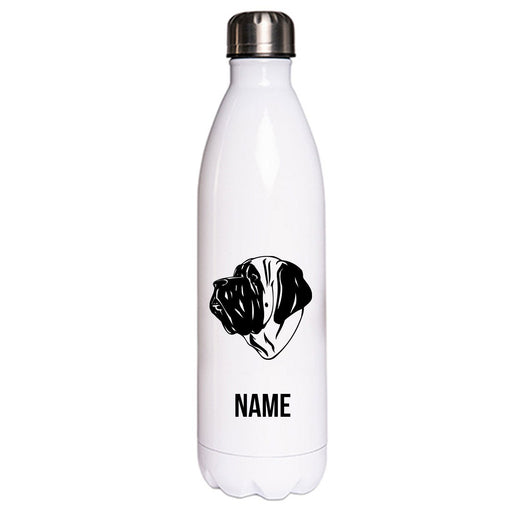 Mastiff - Edelstahl Thermosflasche 750 ml mit Namen-Tierisch-tolle Geschenke-Tierisch-tolle-Geschenke