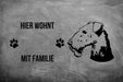 Airedale Terrier 2 - Fußmatte - Schmutzfangmatte - 40 x 60 cm-Tierisch-tolle Geschenke-Tierisch-tolle-Geschenke