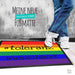 Fußmatte - Schmutzfangmatte - Regenbogen Fahne - 40 x 60 cm-Tierisch-tolle Geschenke-Tierisch-tolle-Geschenke
