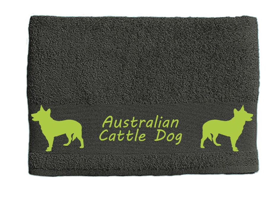 Handtuch: Australian Cattle Dog-Tierisch-tolle Geschenke-Tierisch-tolle-Geschenke