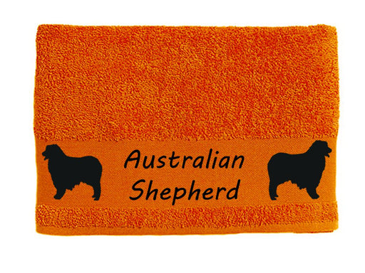 Handtuch: Australian Shepherd-Tierisch-tolle Geschenke-Tierisch-tolle-Geschenke
