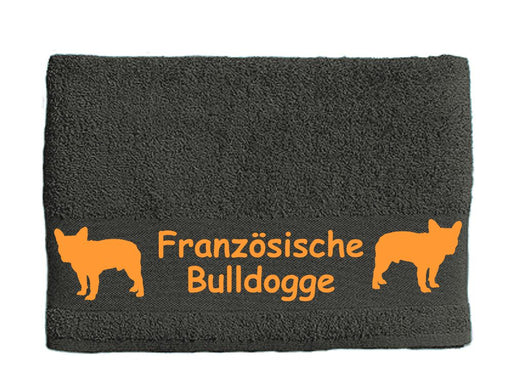 Handtuch: Französische Bulldogge 1-Tierisch-tolle Geschenke-Tierisch-tolle-Geschenke