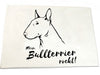 Handtuch: Bullterrier 50 x 100 cm-Tierisch tolle Geschenke-Tierisch-tolle-Geschenke