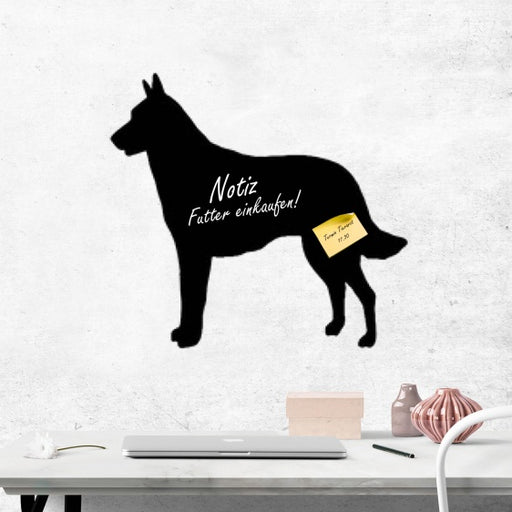 Belgischer Schäferhund Malinois 1 - Kreidefolie zum Beschriften, selbstklebend-Tierisch - Tolle - Geschenke-Tierisch-tolle-Geschenke
