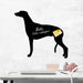 Greyhound 3 - Kreidefolie zum Beschriften, selbstklebend-Tierisch - Tolle - Geschenke-Tierisch-tolle-Geschenke