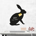 Hase - Kaninchen 3 - Kreidefolie zum Beschriften, selbstklebend-Tierisch-tolle Geschenke-Tierisch-tolle-Geschenke