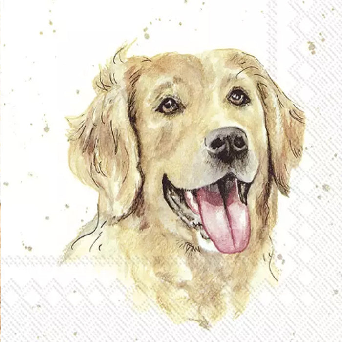 Papier-Servietten: Hund - Farmfriends Dog 20 Stck 33 x 33 cm