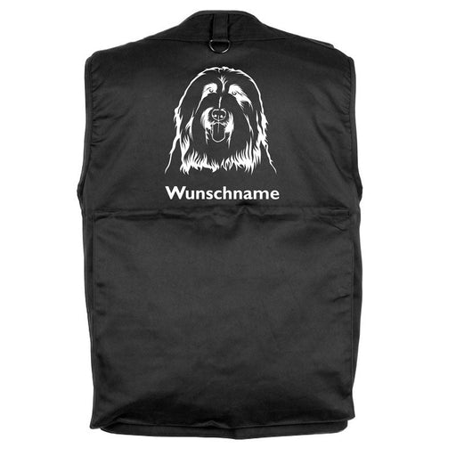 Bearded Collie 2 - Hundesportweste mit Rückentasche MIL-TEC-Tierisch-tolle Geschenke-Tierisch-tolle-Geschenke