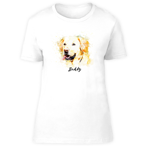 Hunderasse T-Shirt watercolour: Labrador Retriever 2-Tierisch tolle Geschenke-Tierisch-tolle-Geschenke