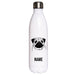 Mops - Edelstahl Thermosflasche 750 ml mit Namen-Tierisch-tolle Geschenke-Tierisch-tolle-Geschenke