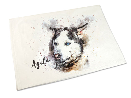 Handtuch: Husky 50 x 100 cm-Tierisch tolle Geschenke-Tierisch-tolle-Geschenke