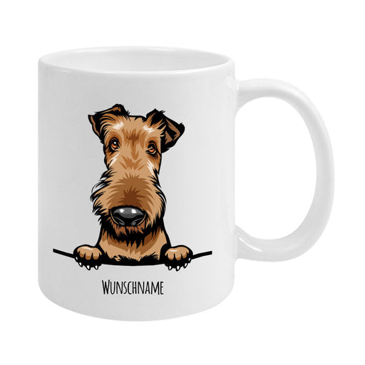 Airedale Terrier - farbige Hunderasse Tasse-Tierisch-tolle Geschenke-Tierisch-tolle-Geschenke