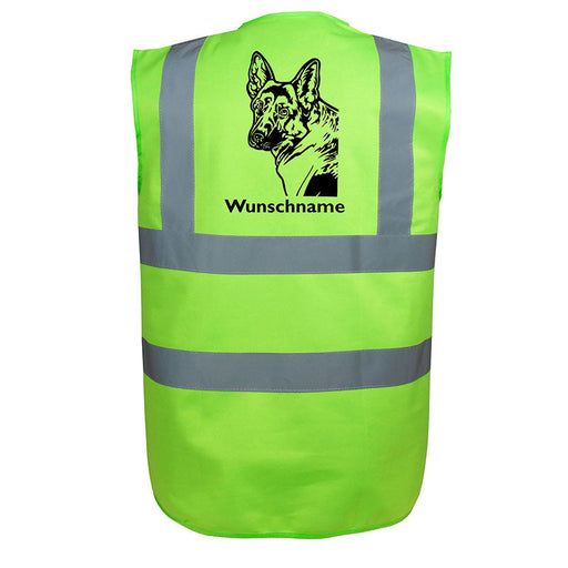 Deutscher Schäferhund 2 - Hundesport Warnweste Sicherheitsweste mit Hundemotiv-Tierisch-tolle Geschenke-Tierisch-tolle-Geschenke