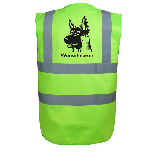 Deutscher Schäferhund 6 - Hundesport Warnweste Sicherheitsweste mit Hundemotiv-Tierisch-tolle Geschenke-Tierisch-tolle-Geschenke